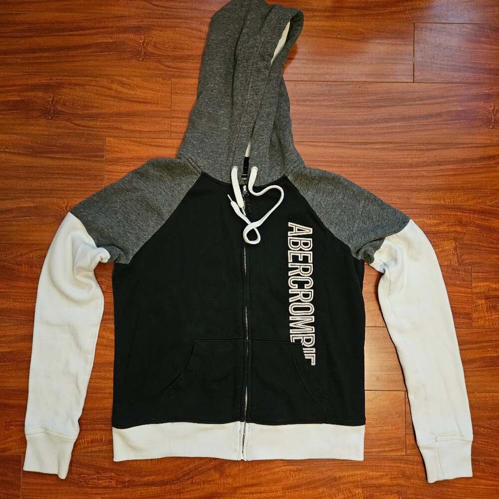 Abercrombie & Fitch Full-Zip Hoodie Size Large